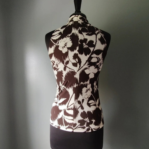 Michael Michael Kors Floral High Neck Tank - Picture 3 of 5